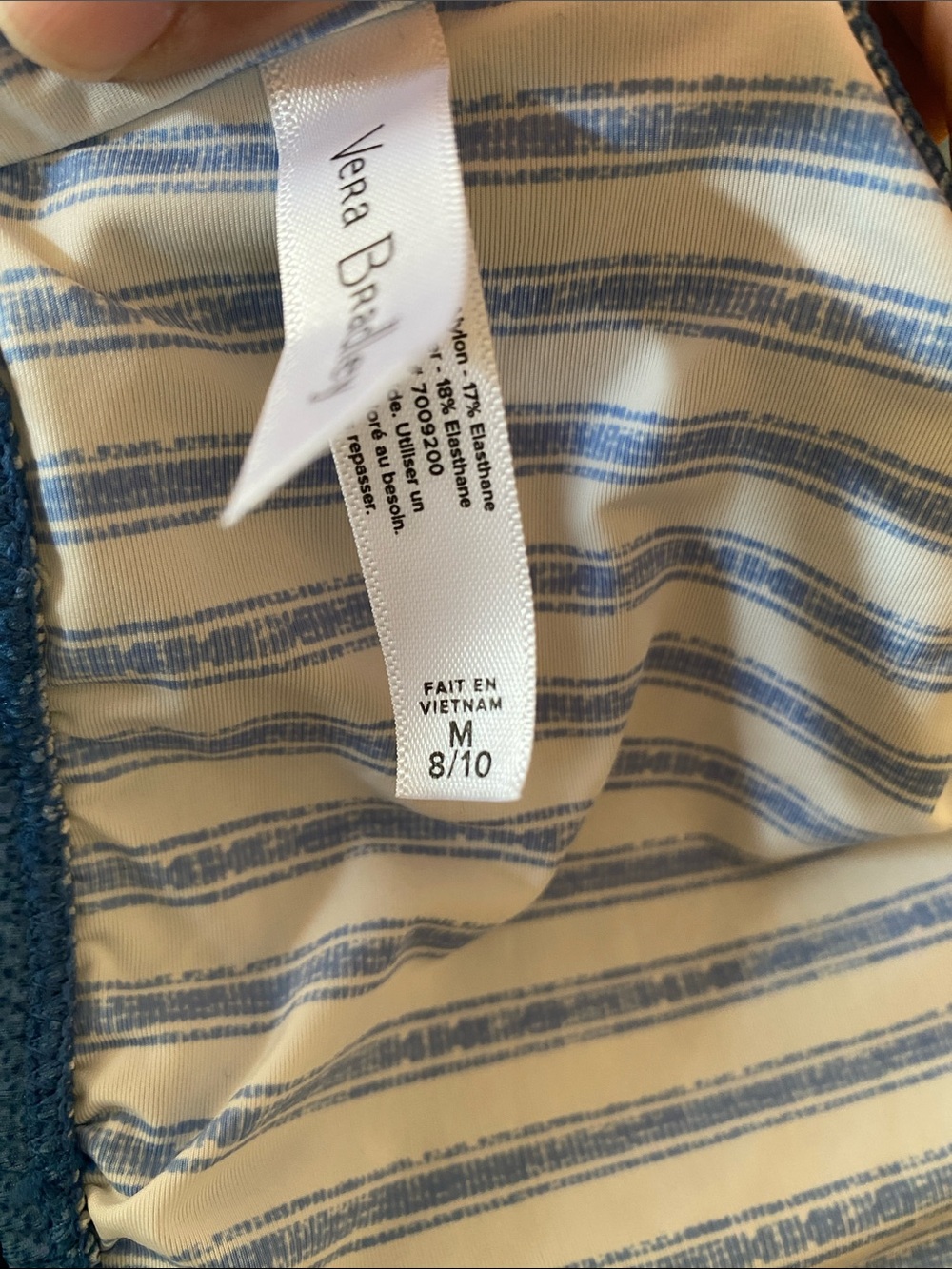 NWT Vera Bradley Swim Top - Picture 3 of 3